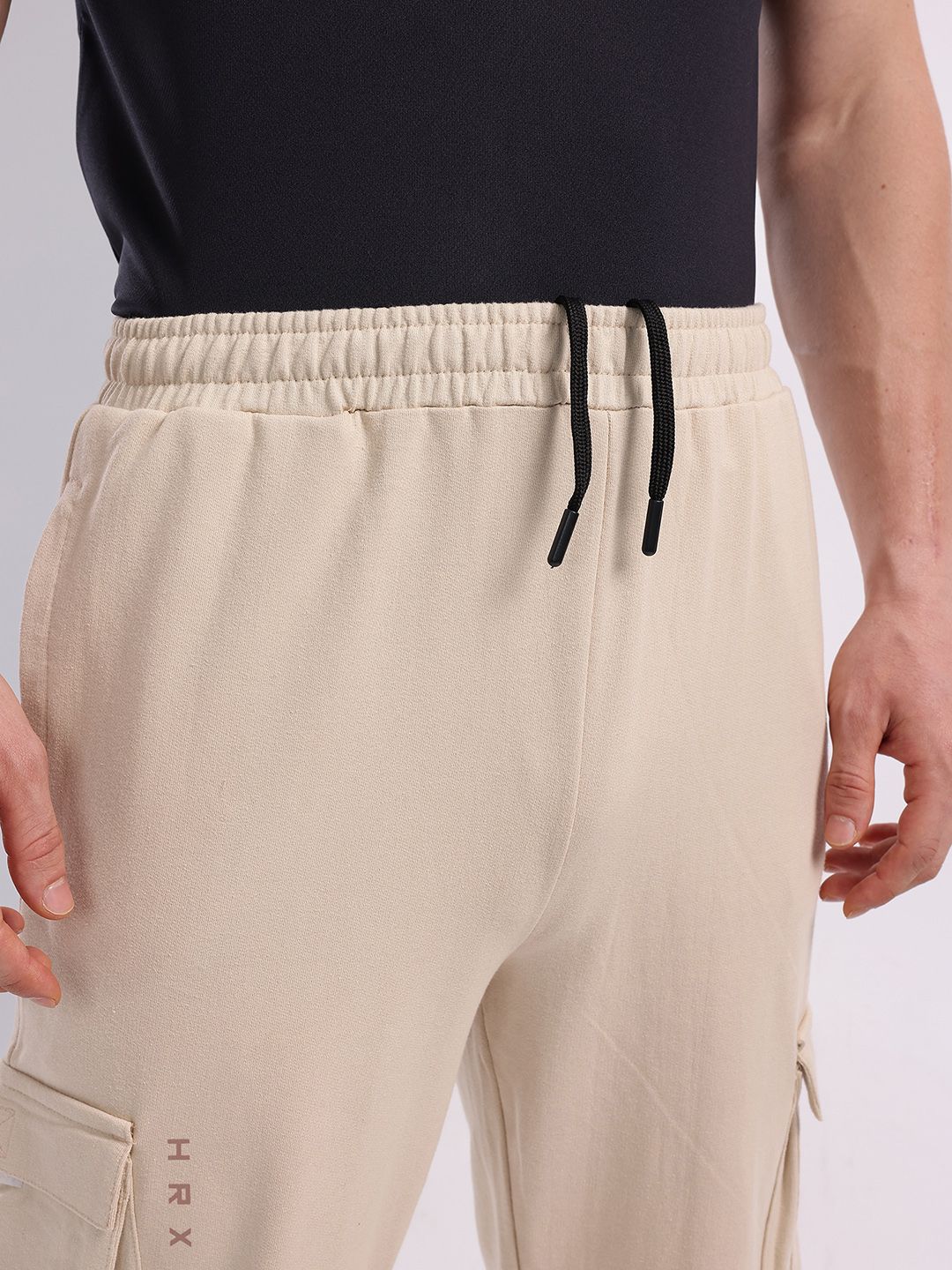 HRX by Hrithik Roshan Men Cargo-Style Yoga Joggers