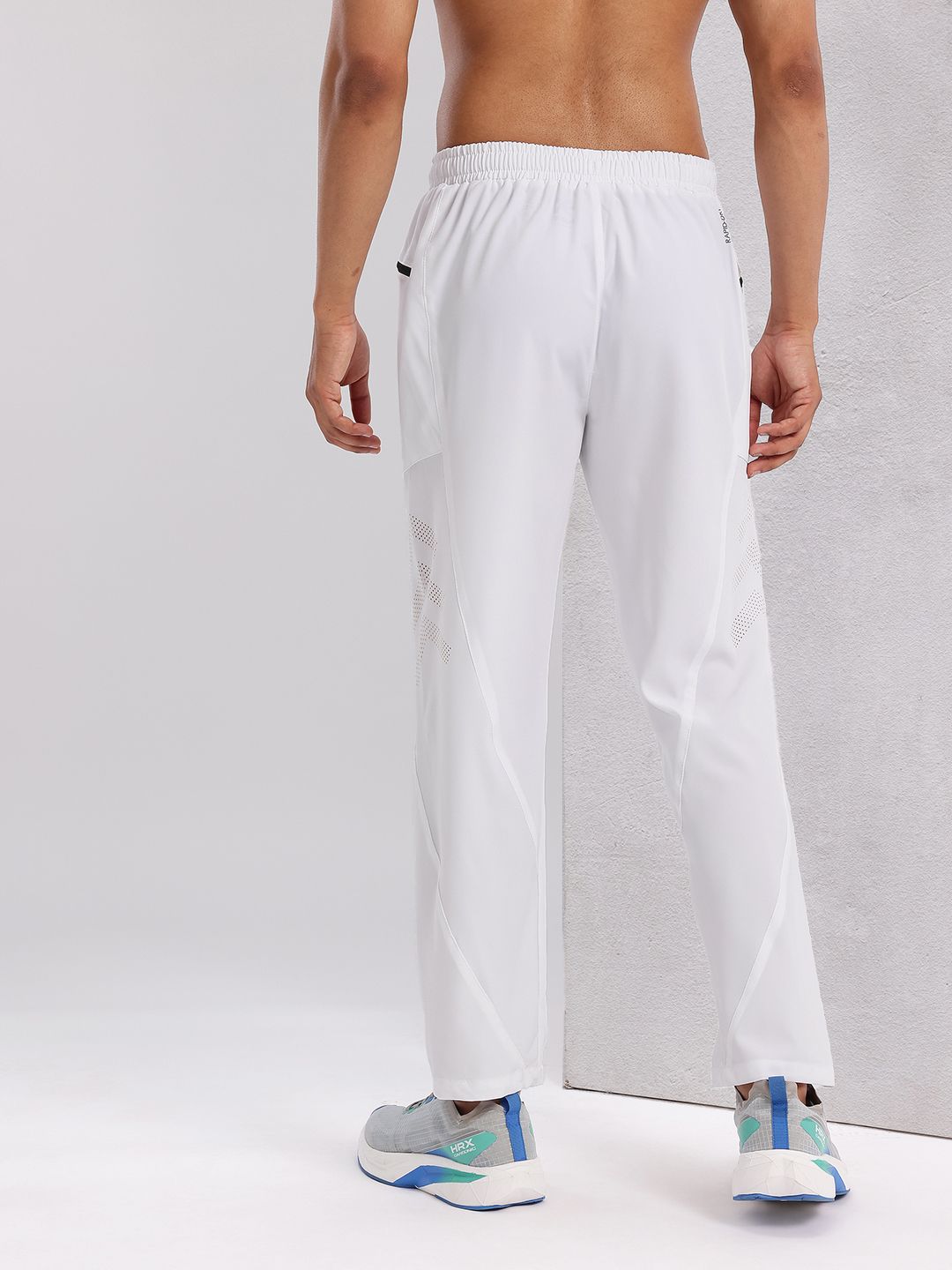 HRX by Hrithik Roshan Men Reflective Detail Rapid-Dry Running Track Pants
