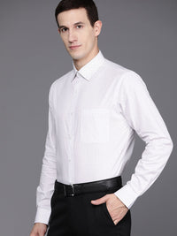 Raymond Pure Cotton Slim Fit Printed Formal Shirt