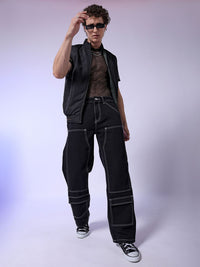 The Indian Garage Co Men Relaxed Fit Mid Rise Jeans