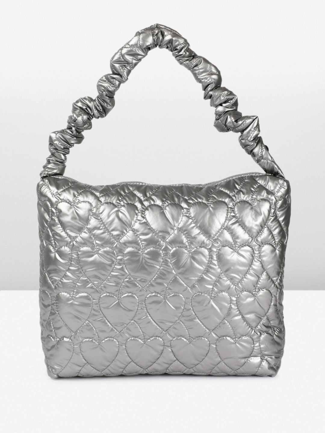 DressBerry Structured Shoulder Bag with Quilted