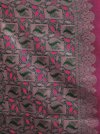 KALINI Floral Zari Silk Blend Saree