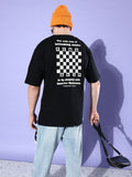 Difference of Opinion Pure Cotton Printed Oversized T-shirt