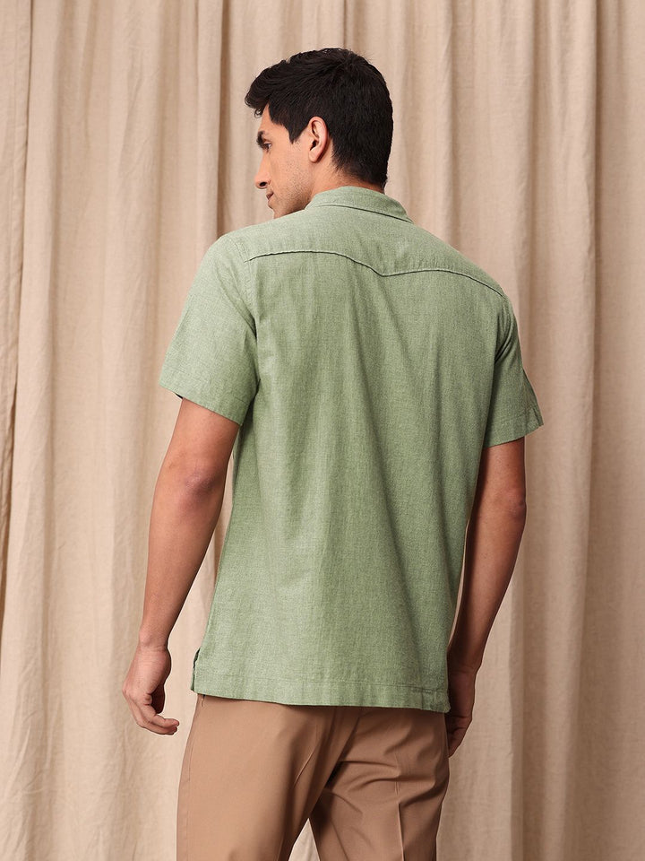 Mr Bowerbird Pure Cotton Liberal Fit Casual Shirt