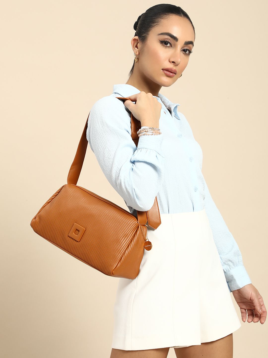 DressBerry  Structured Shoulder Bag