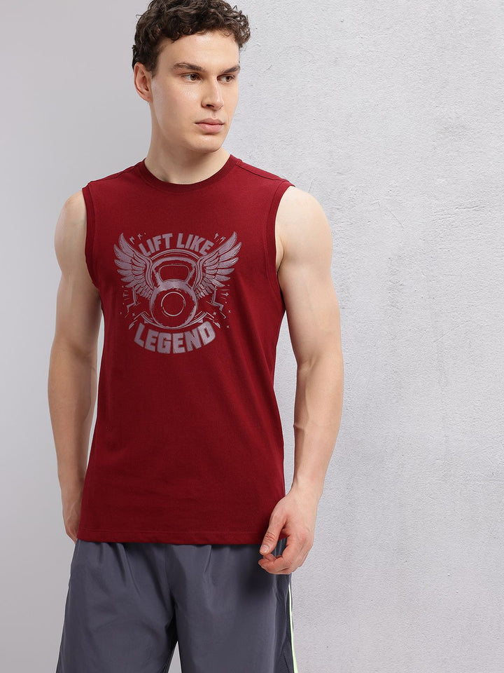 HRX by Hrithik Roshan Printed Training T-shirt
