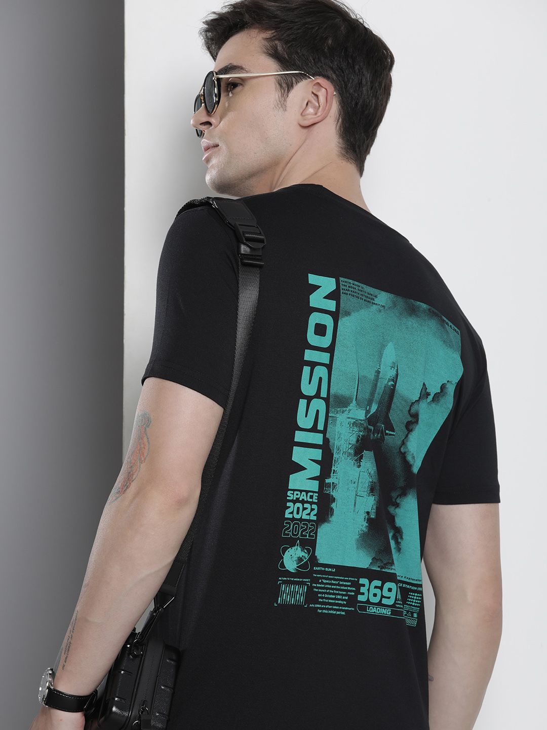 The Indian Garage Co Typography Printed T-shirt
