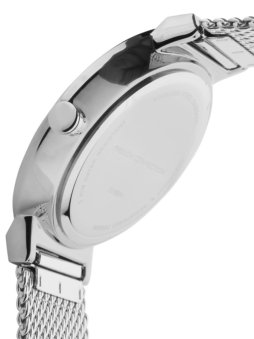 French Connection Men Silver-Toned Analogue Watch