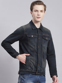 Monte Carlo Spread Collar Lightweight Denim Jacket