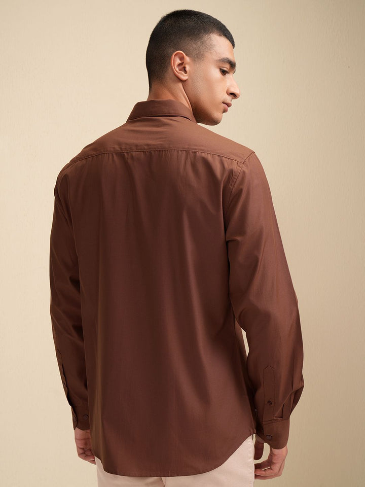 HIGHLANDER Men Solid Casual Shirt
