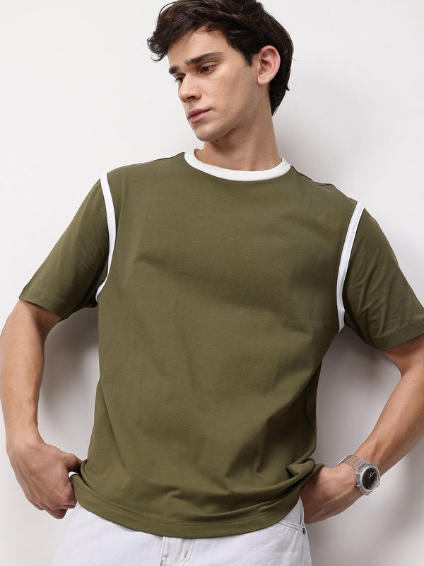 ether 365 Essentials Contrast Trim T-shirt