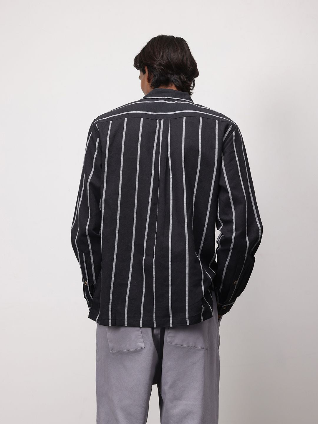 ether 365 Essentials Striped Casual Shirt