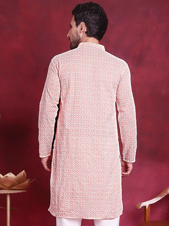 Jompers Floral Embroidered Kurta