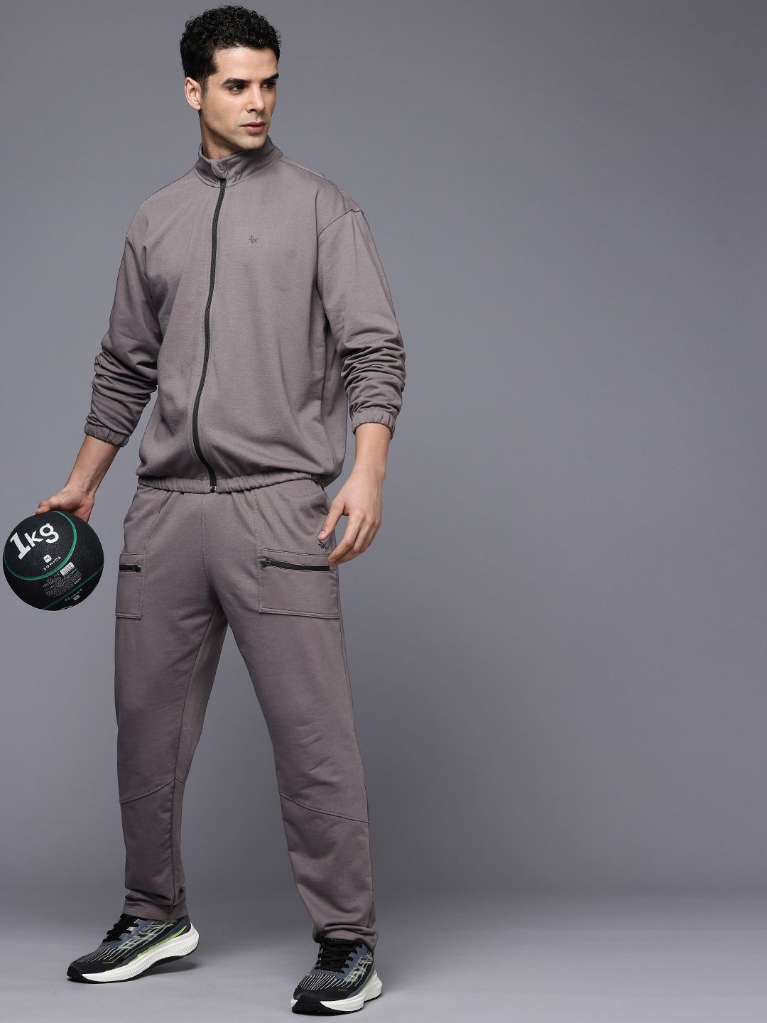 HRX by Hrithik Roshan Mock Collar Training Tracksuits