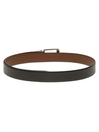 Teakwood Leathers Men Textured Leather Reversible Belt