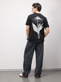 ether Men Grower Floral Printed Comfort Fit T-shirt