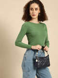 DressBerry Geometric Structured Handheld Bag with Quilted