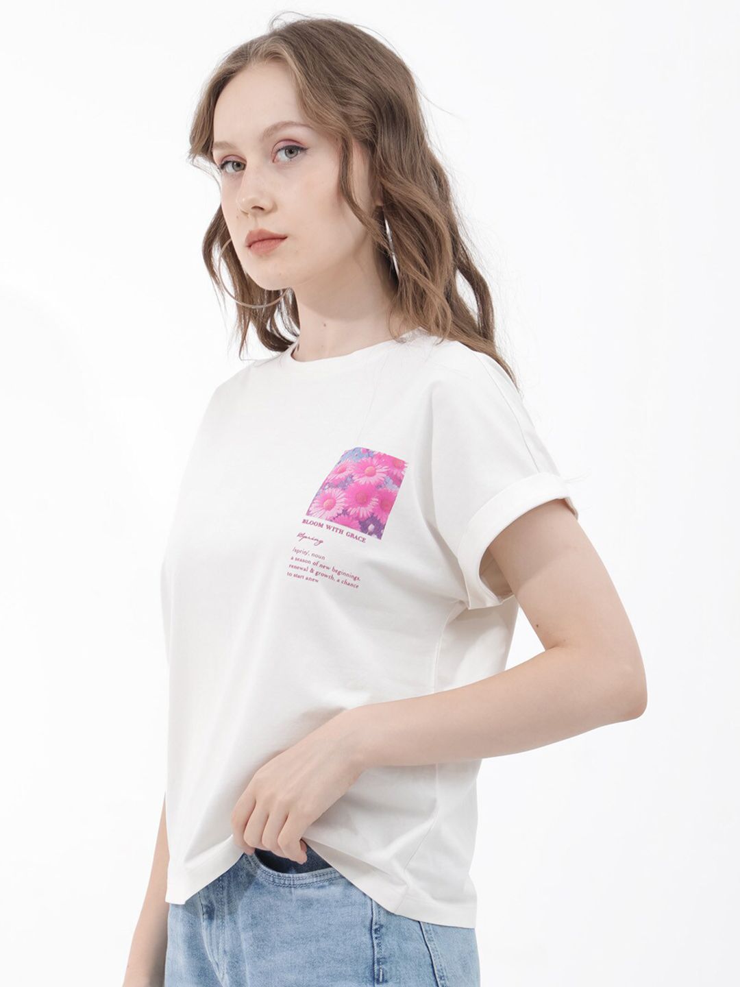 RAREISM Women Raw Edge T-shirt
