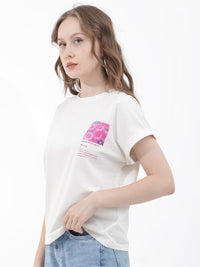 RAREISM Women Raw Edge T-shirt