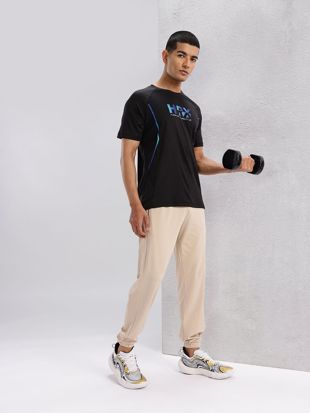 HRX by Hrithik Roshan Men Rapid-Dry Training Joggers
