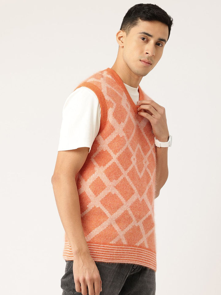 Jaket Sweater V-Neck Fuzzy Monte Carlo