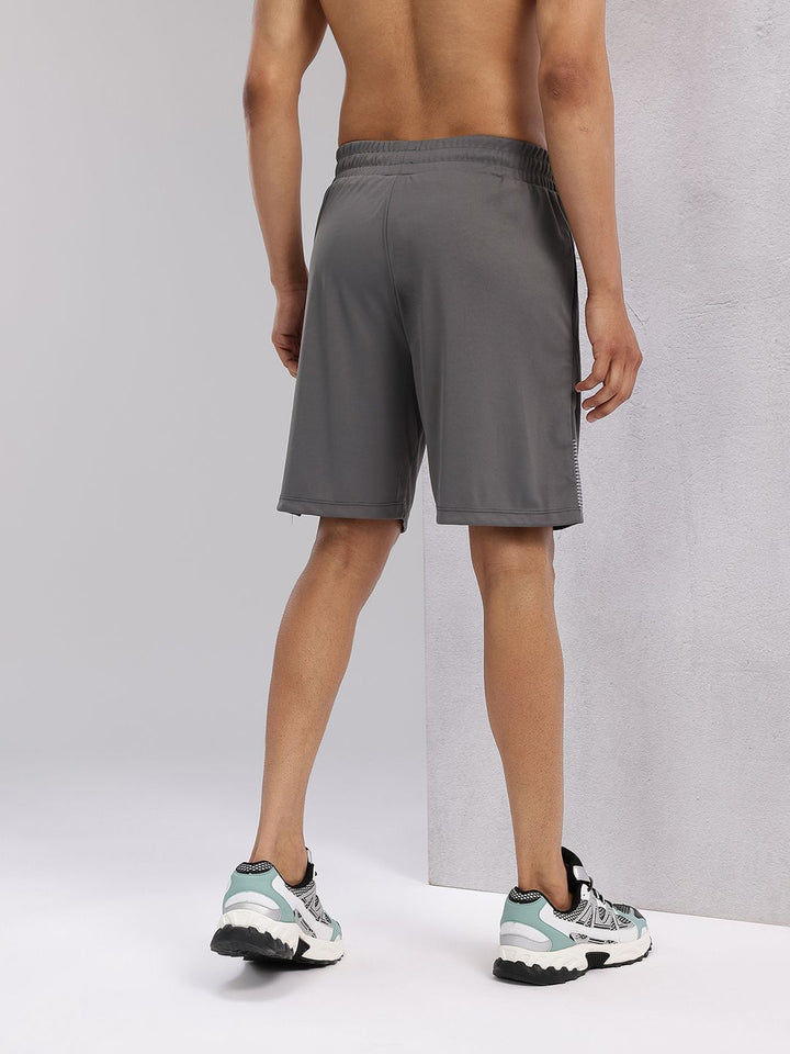HRX by Hrithik Roshan Men Stripe Detail Training Shorts