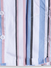 Moms Love Infant Boys Striped Pure Cotton Clothing Set