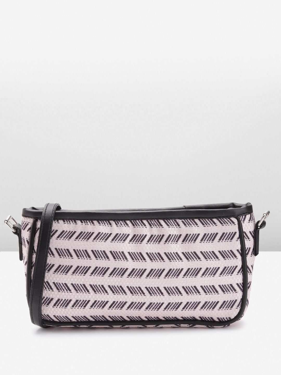 Anouk Geometric Printed Structured Shoulder Bag