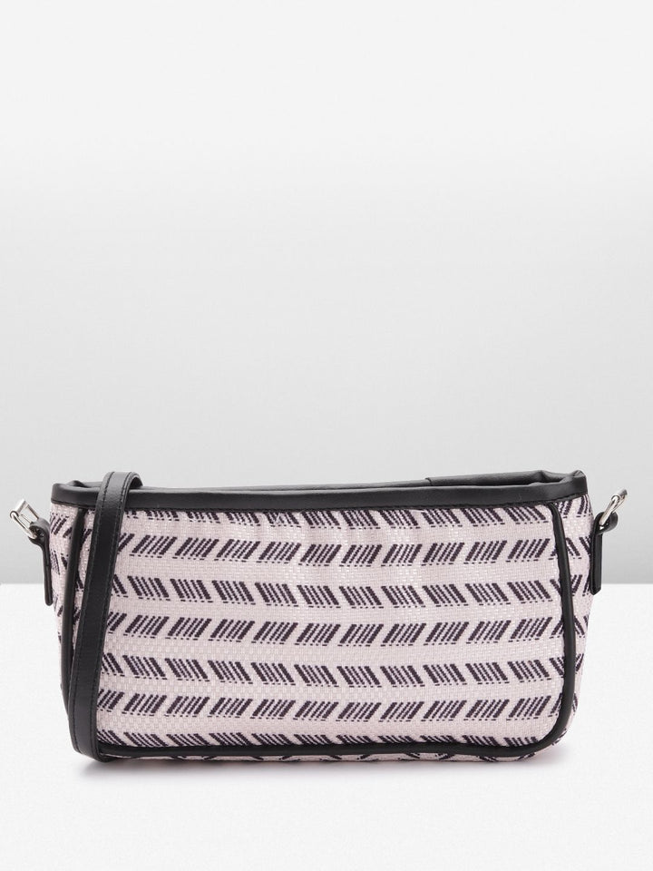 Anouk Geometric Printed Structured Shoulder Bag