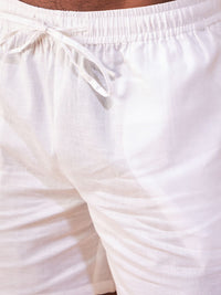 Dennison Solid Cuban Collar Comfort Fit Shirt With Shorts Co-ords