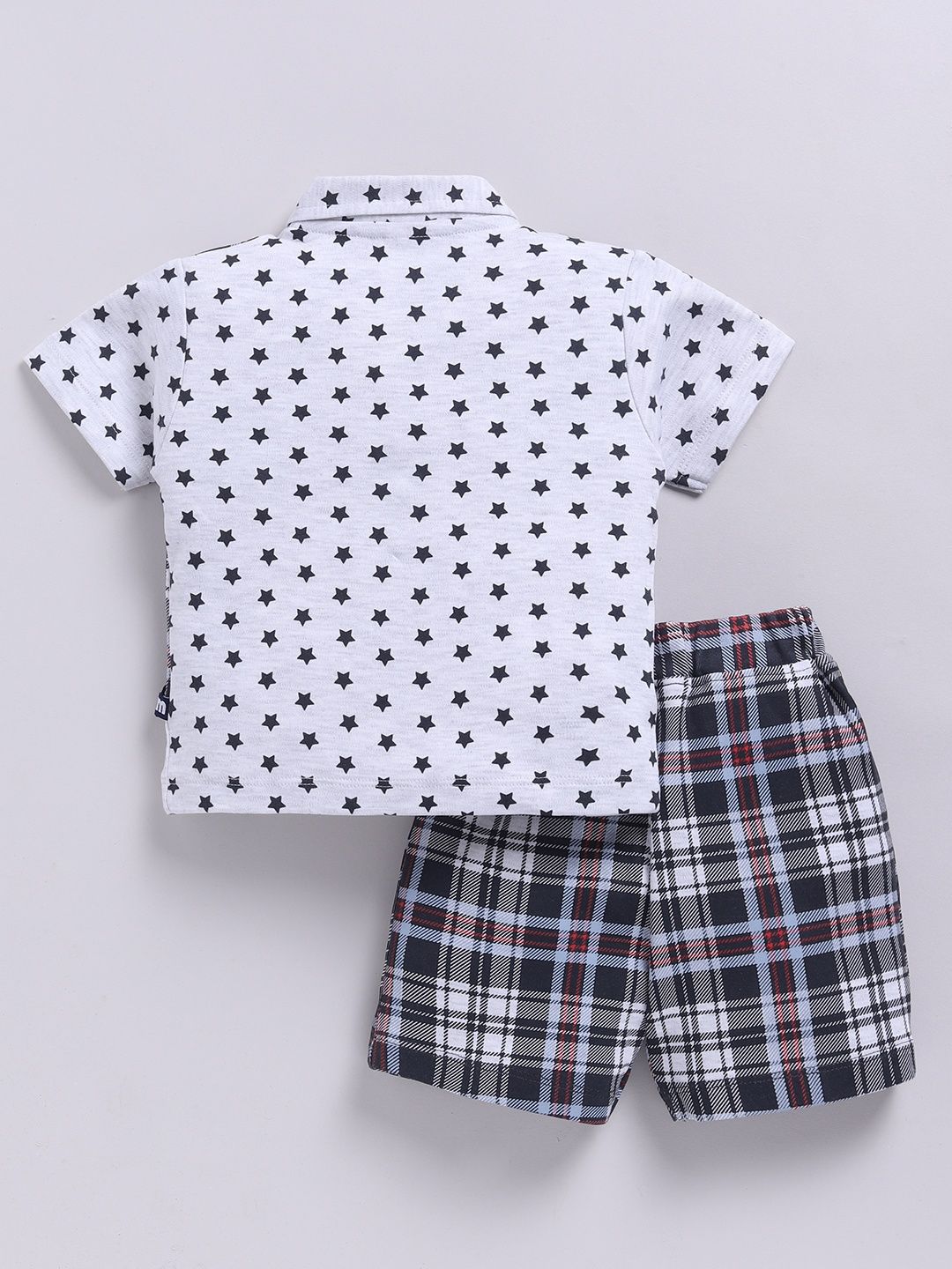 Moms Love Infant Boys Printed Pure Cotton Clothing Set