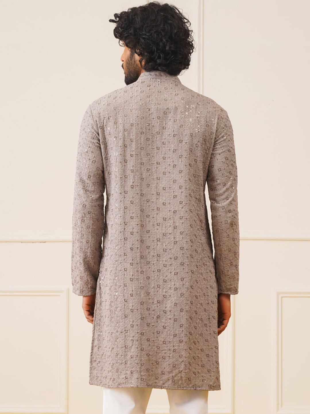 Jompers Embroidered Pure Cotton Strigth Kurtas