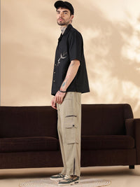 Eszett Men Easy Wash Cargos Seluar