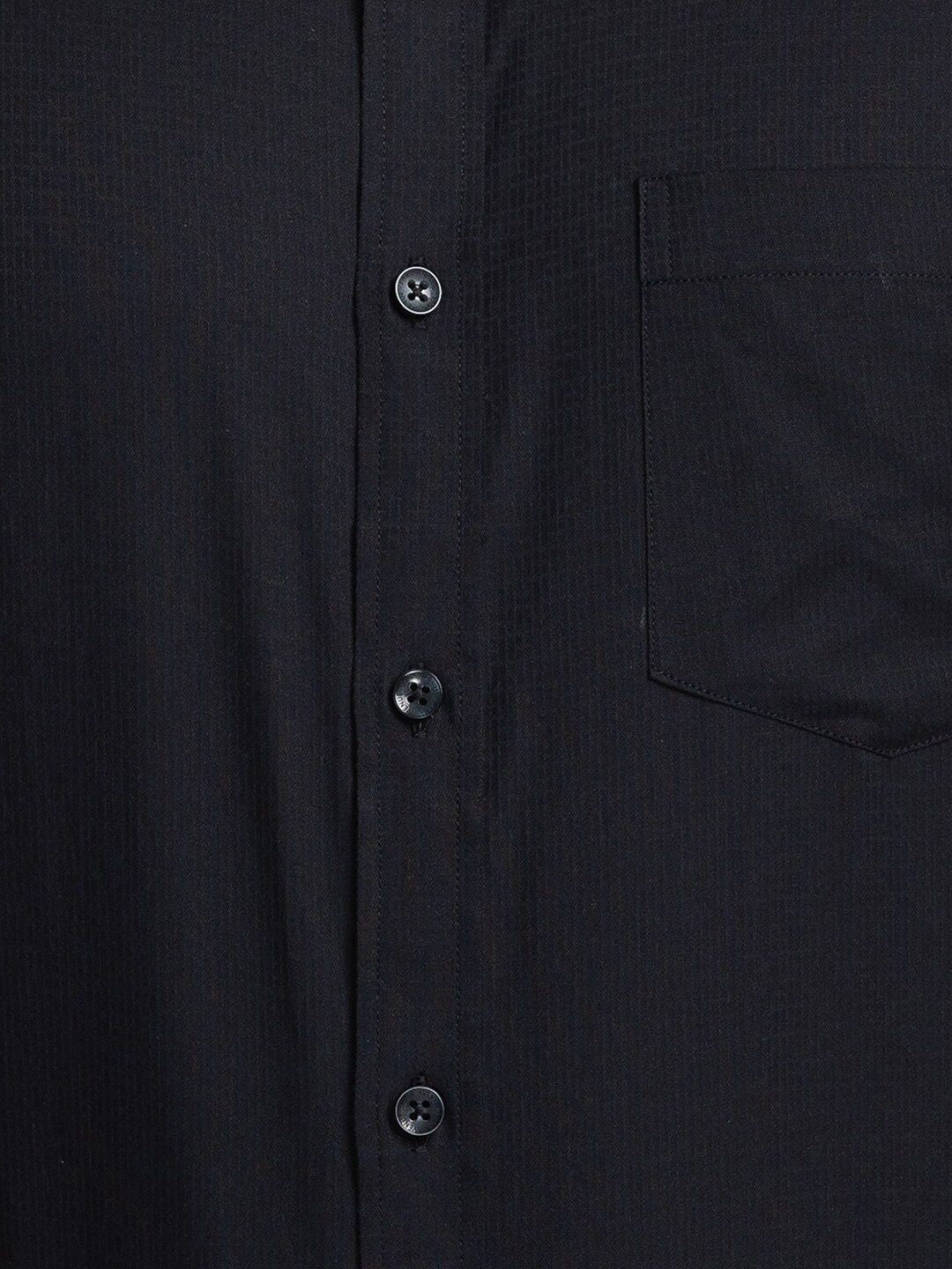 Park Avenue Self Design Slim Fit Organic Cotton Formal Shirt