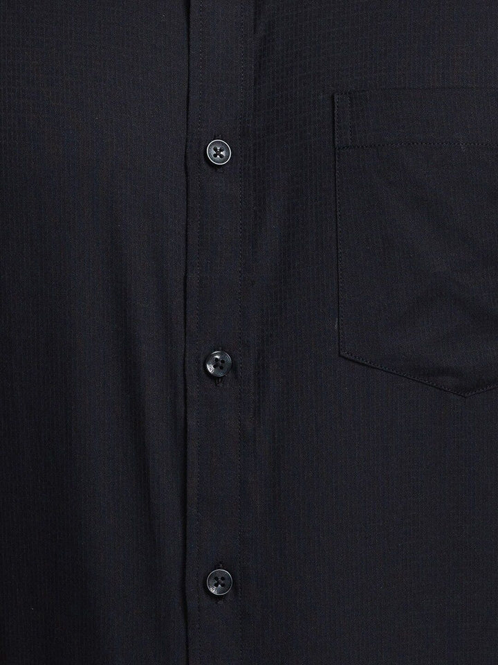 Park Avenue Self Design Slim Fit Organic Cotton Formal Shirt