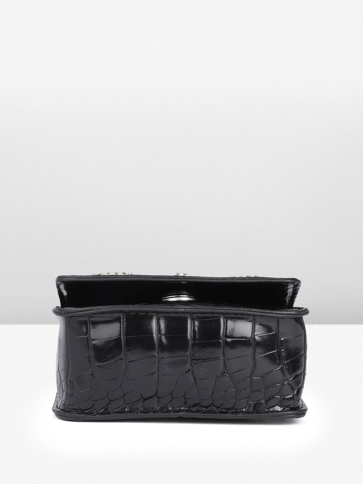 DressBerry Miniature Animal Textured Satchel