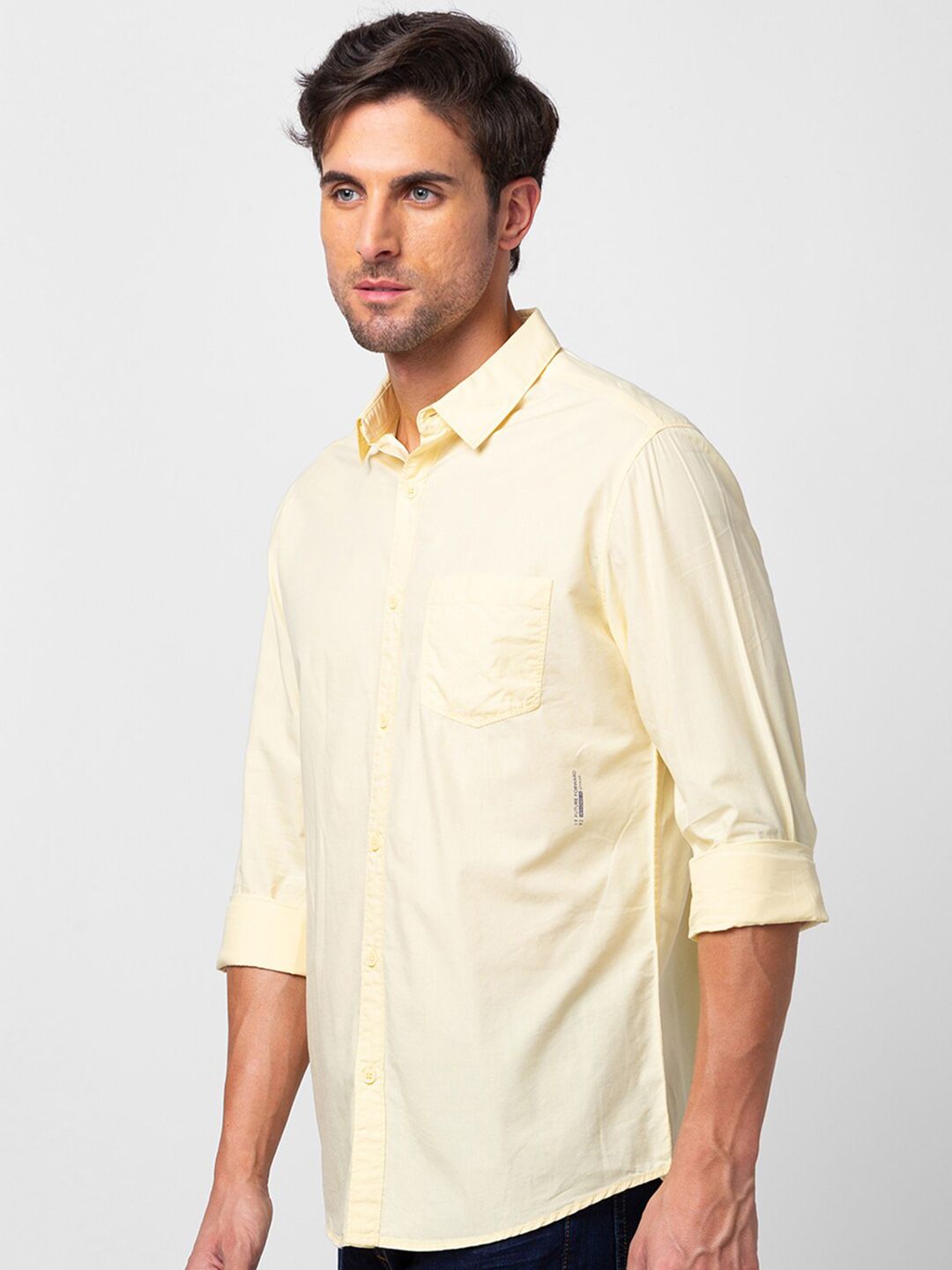 SPYKAR Men Slim Fit Casual Shirt