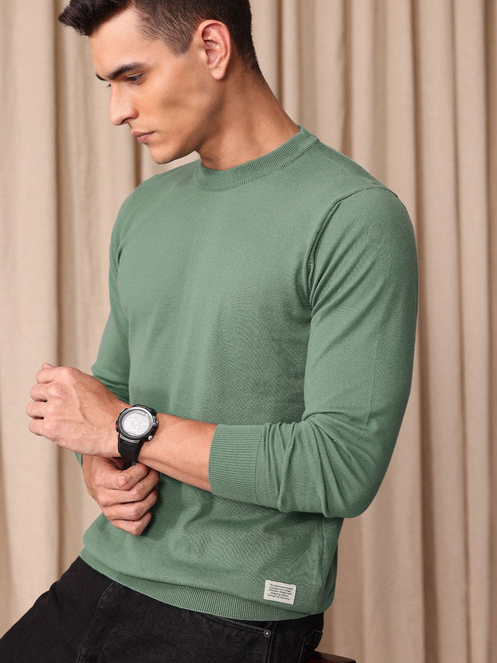 Mr Bowerbird Round Neck Tailored Pullover Sweater
