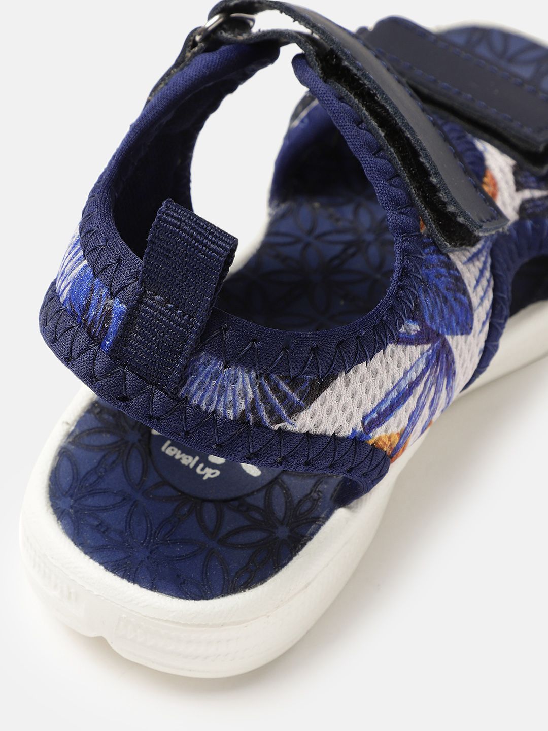 YK Boys Conversational Print Sports Sandals