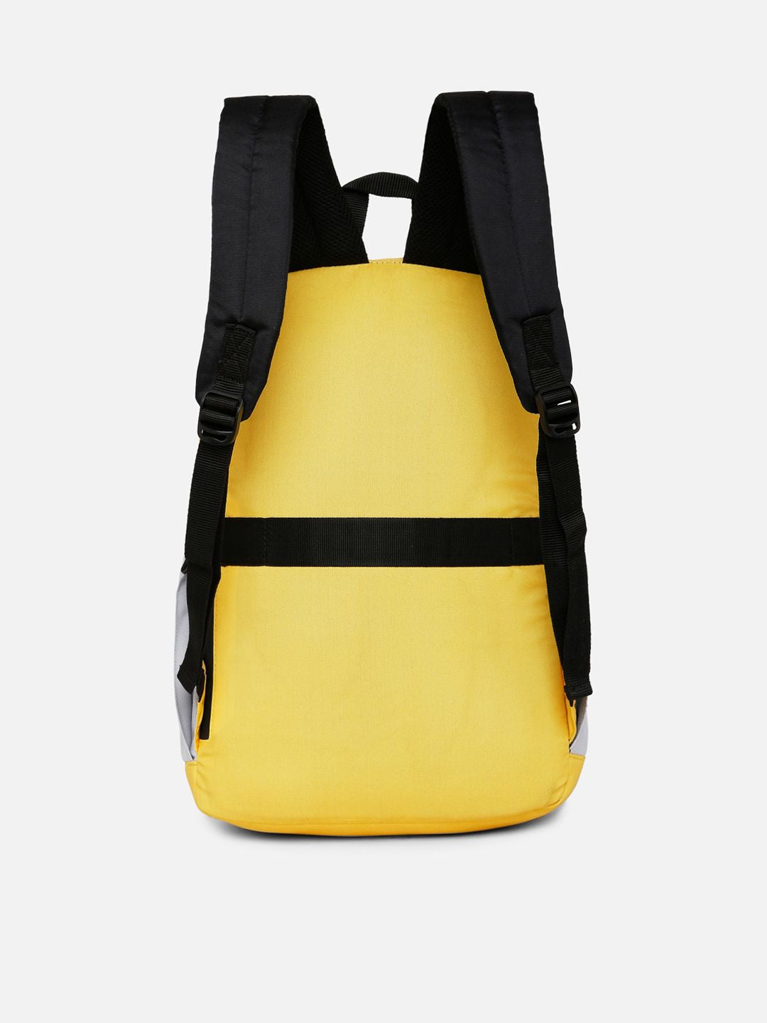 SPYKAR Men Yellow & Black Colourblocked Backpack