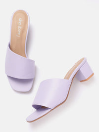 DressBerry Open Toe Block Heel