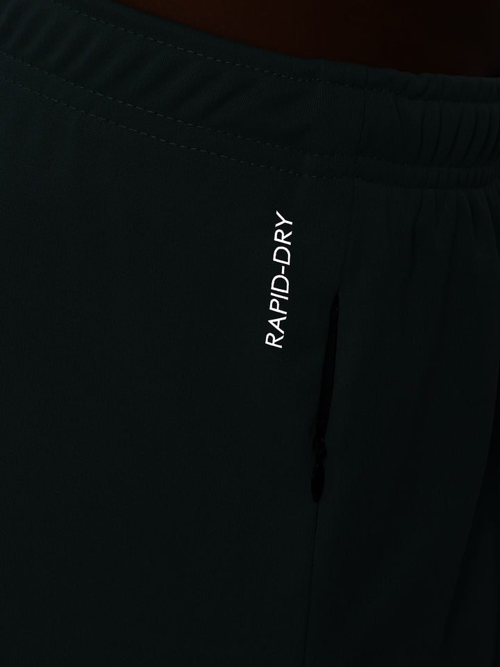HRX by Hrithik Roshan Men Typography Printed Rapid-Dry Running Shorts