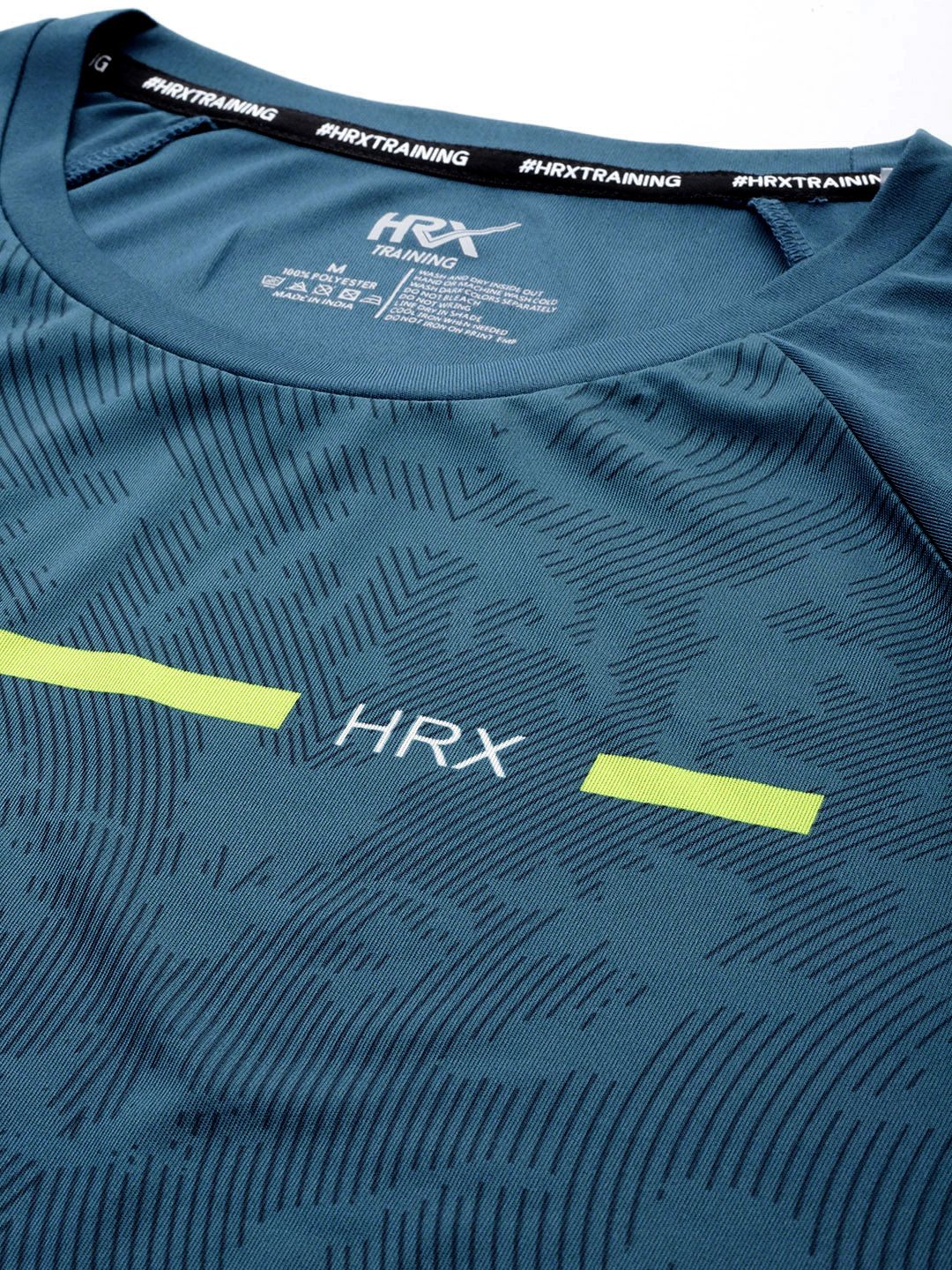 HRX by Hrithik Roshan Rapid-Dry Printed Training T-shirt