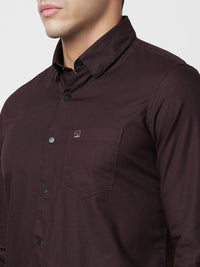 SPYKAR Slim Fit Opaque Cotton Casual Shirt