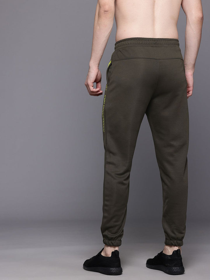 HRX by Hrithik Roshan Men Typography Printed Regular Fit Rapid-Dry Training Joggers