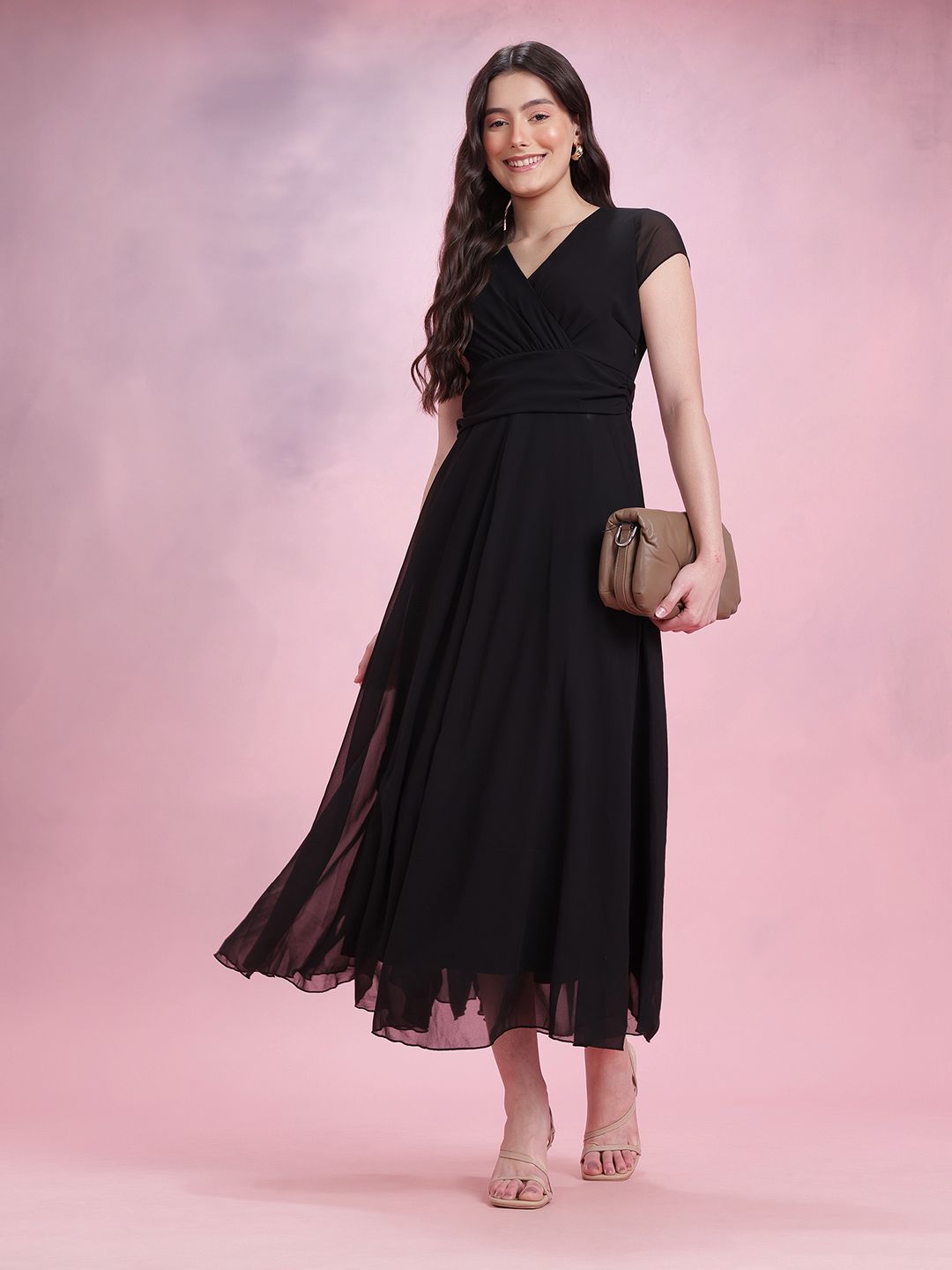 DressBerry Wrap Maxi Dress