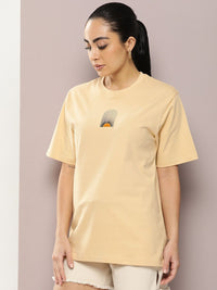 DILLINGER Graphic Printed Oversized Pure Cotton T-Shirt