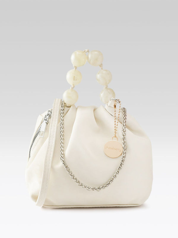 DressBerry Side Zip Structured Handheld Bag