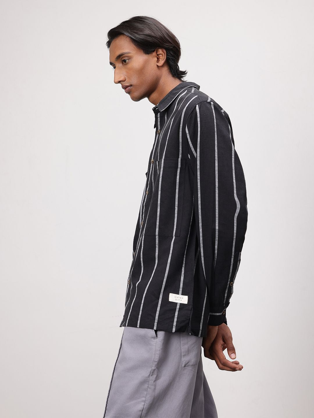 ether 365 Essentials Striped Casual Shirt