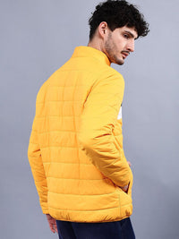 The Indian Garage Co Men Colourblock Regular Fit Puffer Jacket